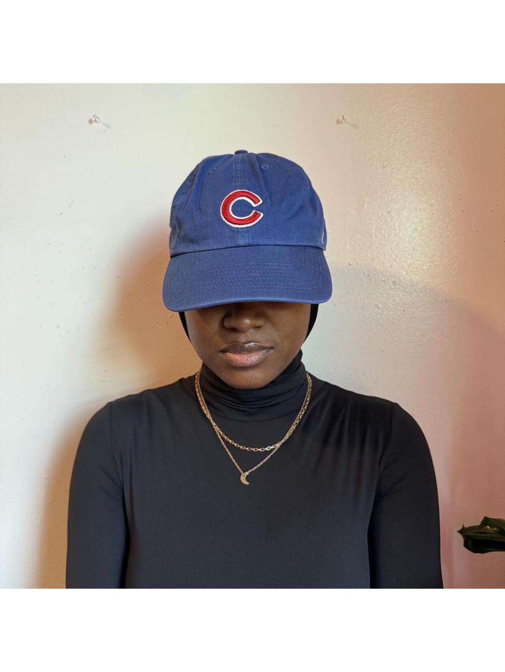 90s Chicago Cubs Clean Up Strapback dad hat one size
